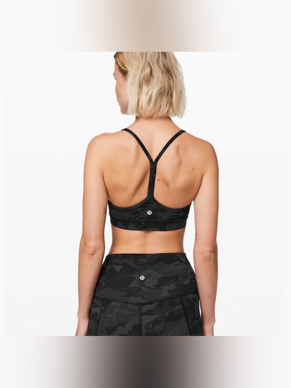 Lululemon Camo Flow Y Nulu sport bra - Picture 2 of 5